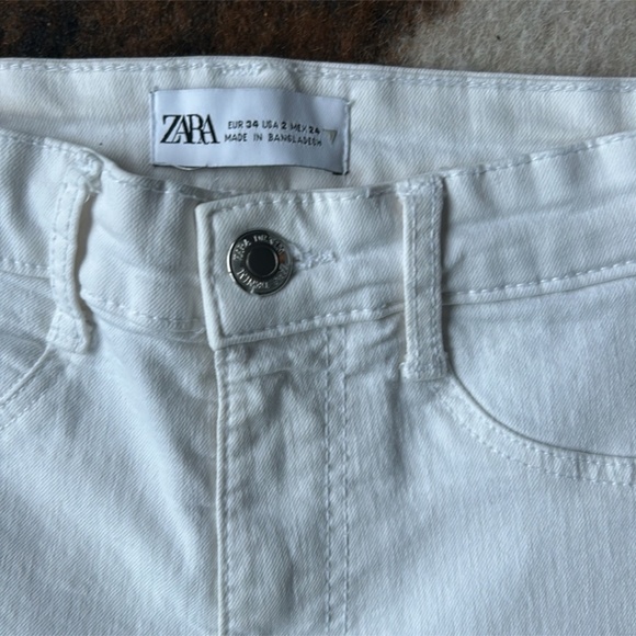 Zara pants , size USA 2, 77% cotton 19% polyester 4% elastin - Picture 5 of 9